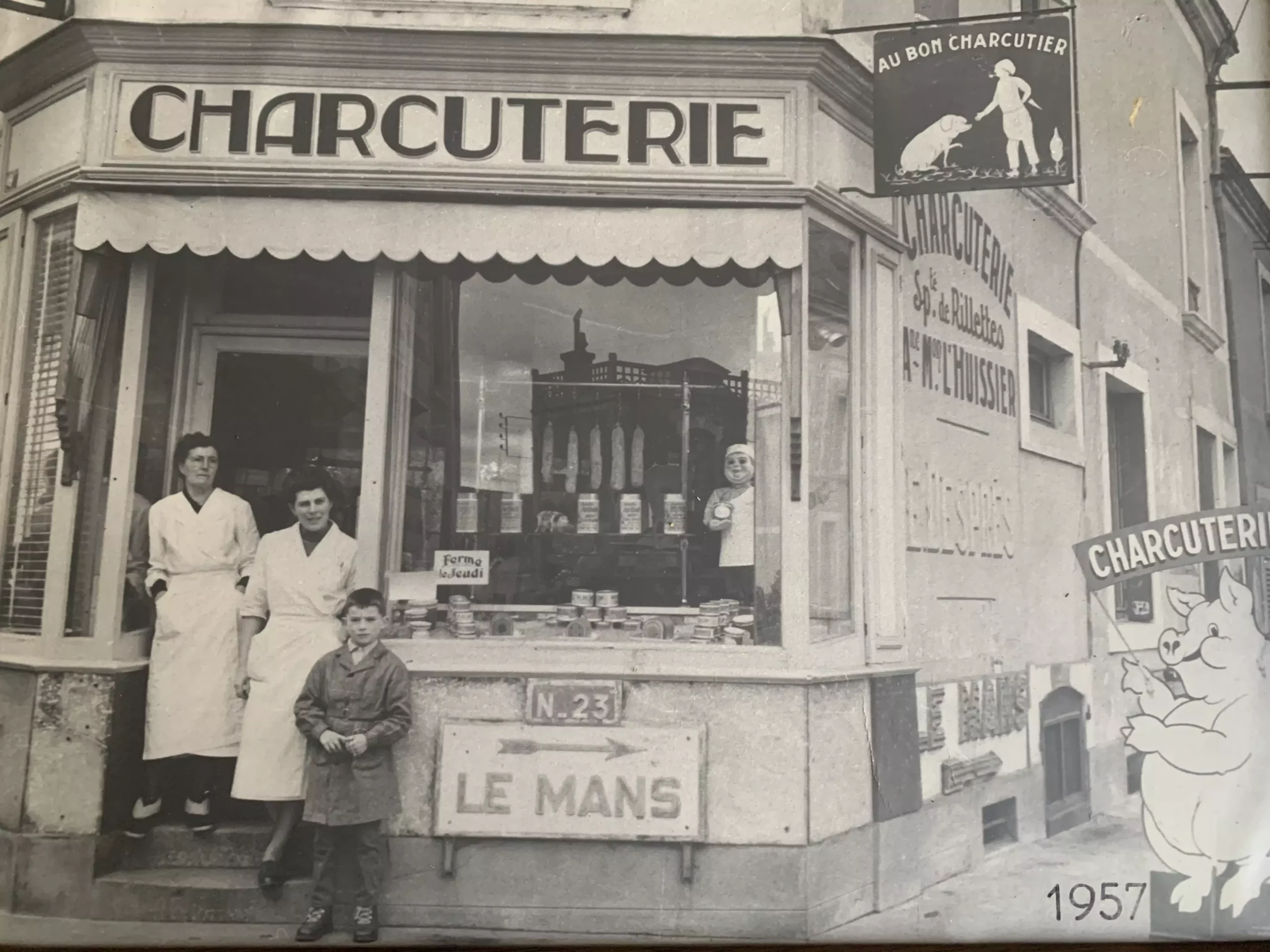 La Maison Des Rillettes Rillettes Le Mans 1957